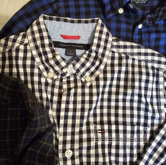 3 Boys size 7 button down shirts - Picture 3 of 5